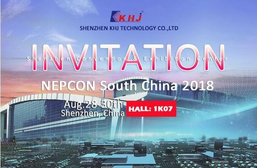 최신품은 뉴스를 따릅니다 NEPCON South China 2018 초대장